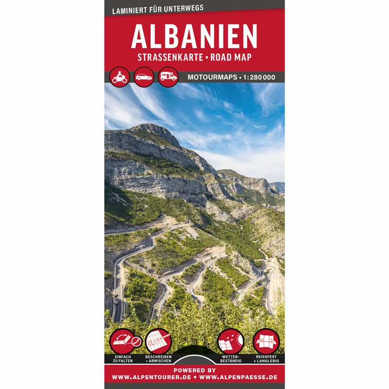MoTourMaps Albanien