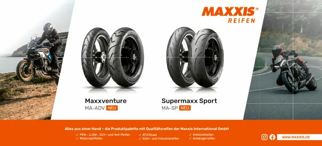 Maxxis Motorradreifen 2024