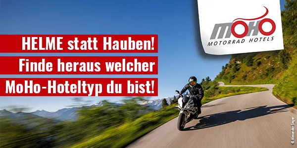MoHo-Banner Motorradhotels