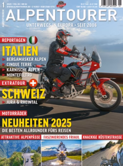 ALPENTOURER Themenübersicht » 5 ALPENTOURER 1-2025 GPS 1-2025 Themenübersicht