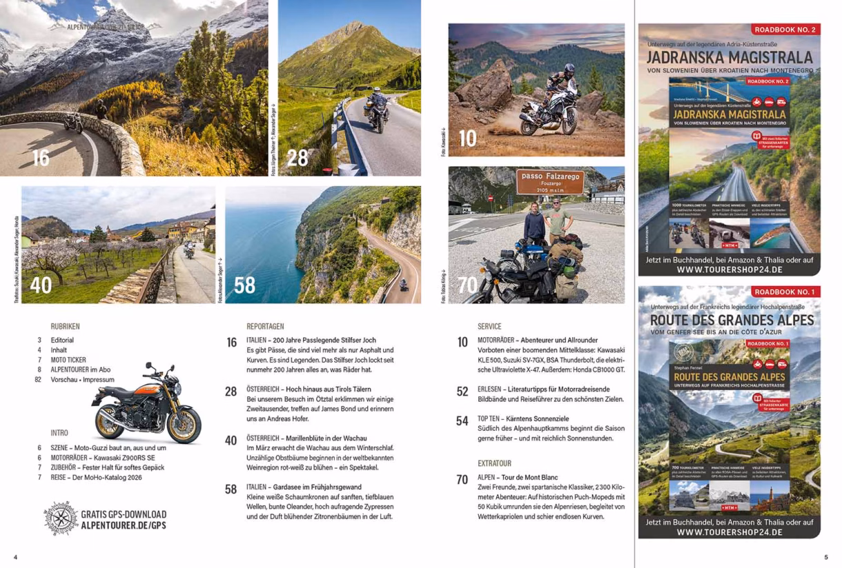 ALPENTOURER 2-2026 » 2 ALPENTOURER 2-2026 Inhalt