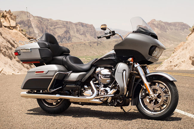 Gespannt erwartet wird die neue Road Glide Ultra.