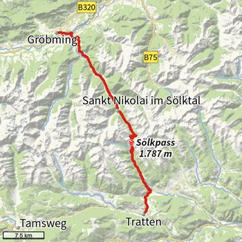 Sölkpass Karte