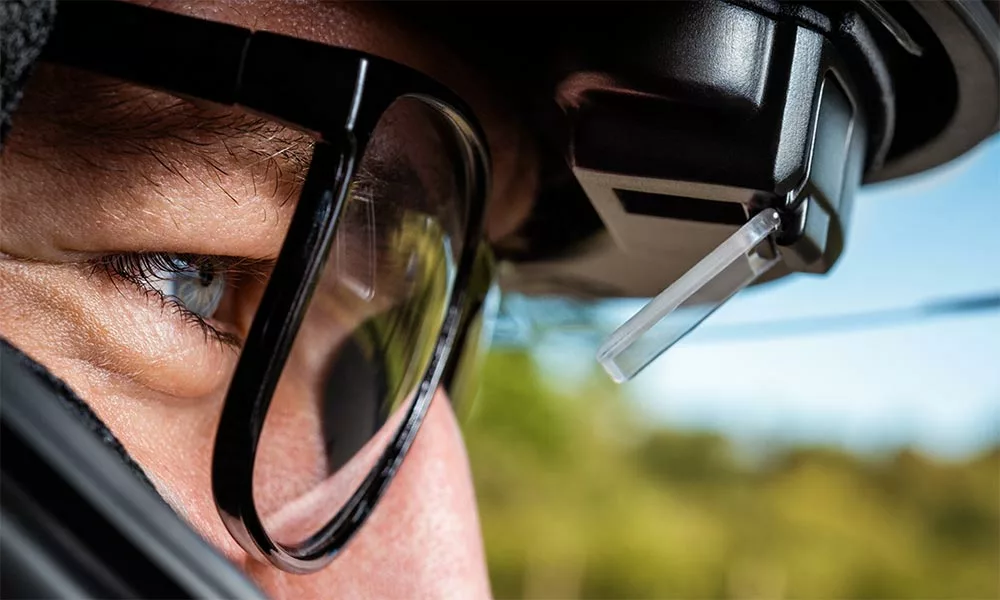 Head-Up Display mit Calimoto nutzbar » 4 Head-Up-Display Brille