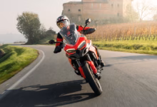 Ducati Multistrada V2 in Aktion