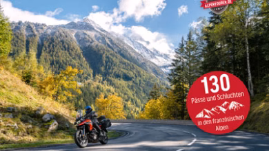 MOTOURBOOK Französische Alpen